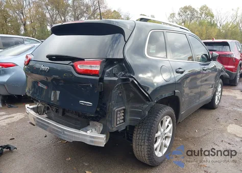 2018 Jeep Cherokee Latitude Plus Fwd из США, поврежденный, VIN 1C4PJLLB5JD584027